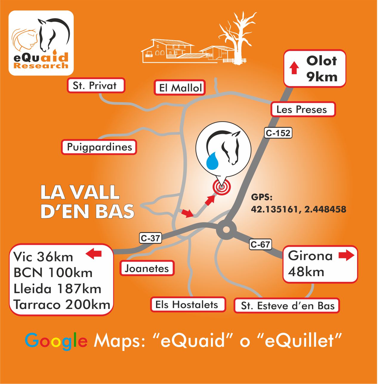 Granja eQuillet La Vall d'en Bas
